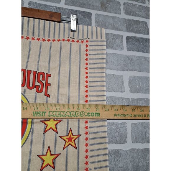 Disney Mickey Mouse LTD Stars & Stripes‎ Retro Bandana Scarf 22 X 22 Inch - Picture 8 of 8